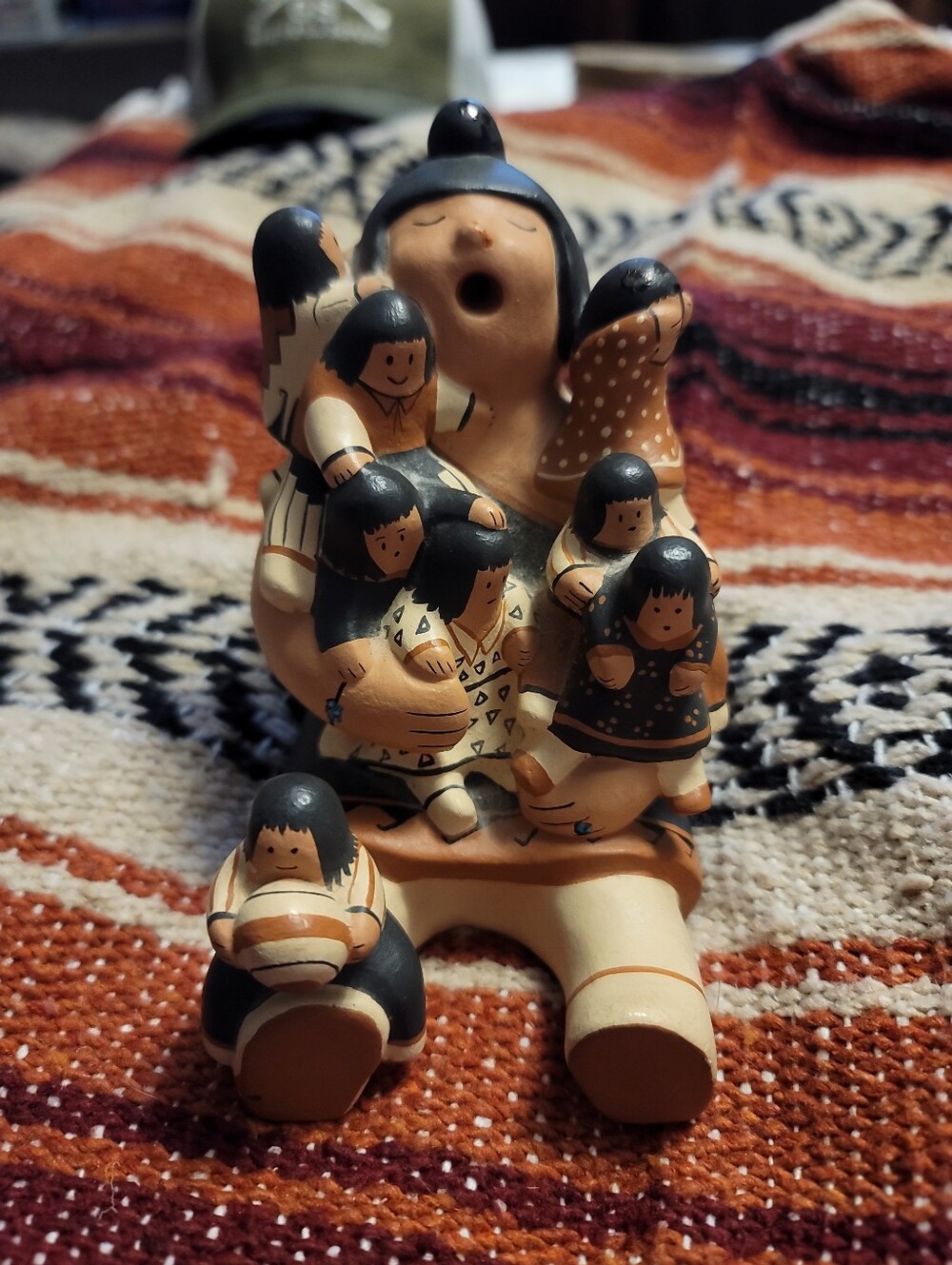 storytellers pottery jemez pueblo With 8 Children